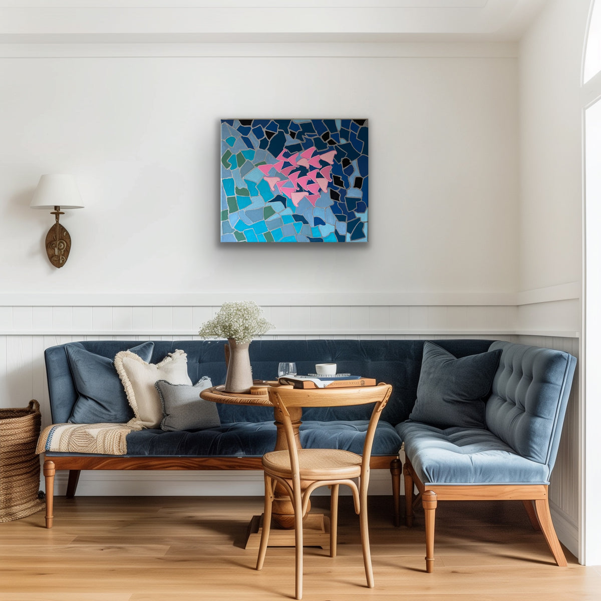 Flamingos - Original Painting