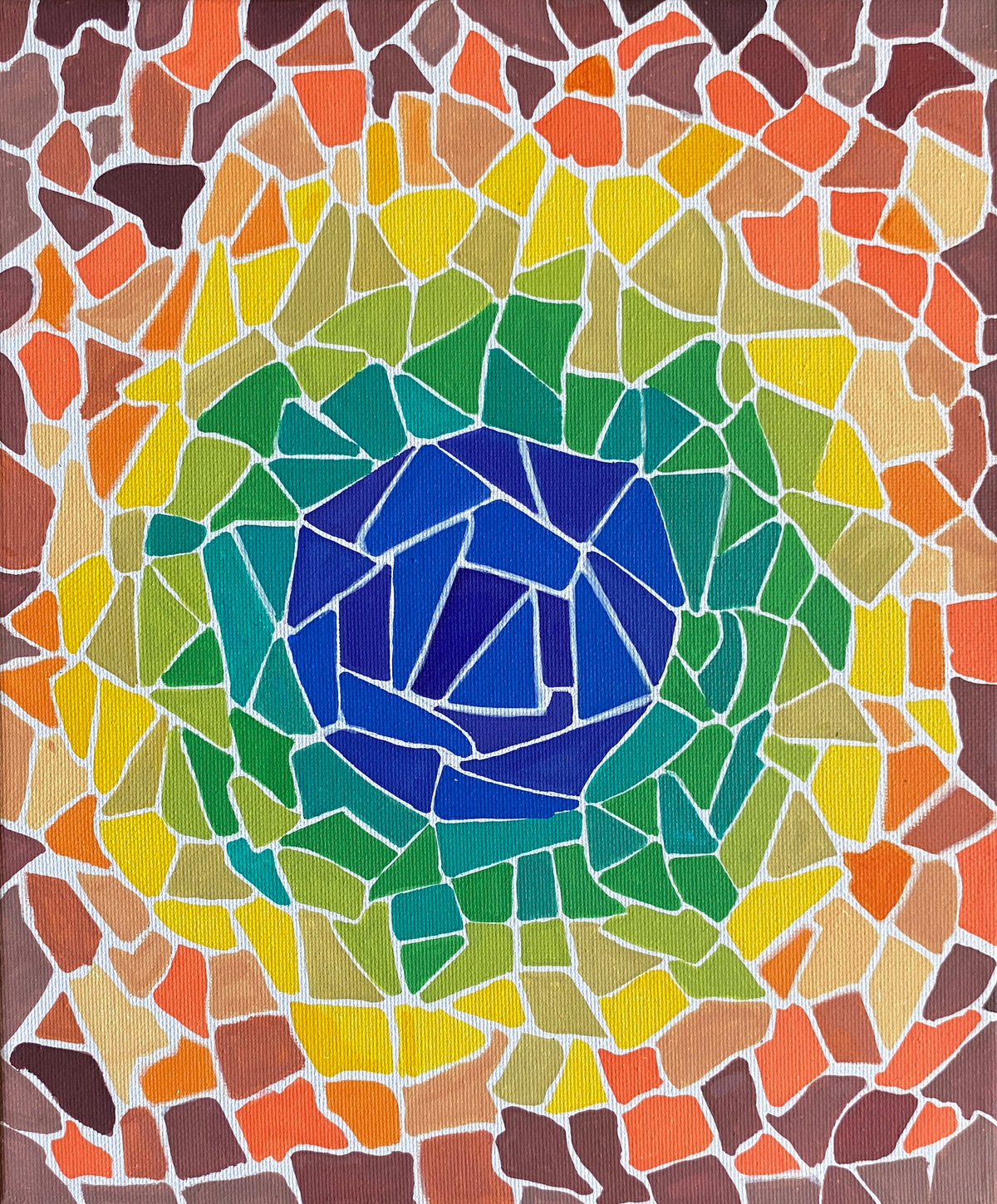 Blue Core - Original Painting